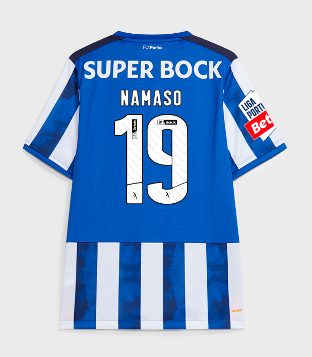 FC Porto 2024-25 Home NAMASO 19 Jersey - Blue White