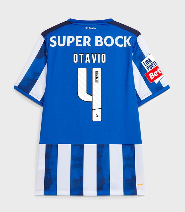 FC Porto 2024-25 Home OTAVIO 4 Jersey - Blue White