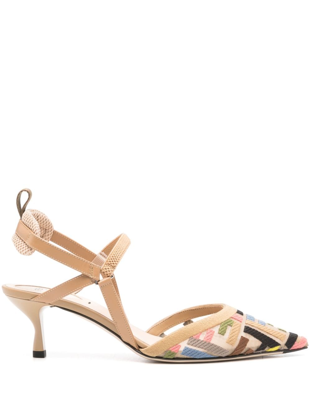 Fendi Colibr Lite Slingback Pumps