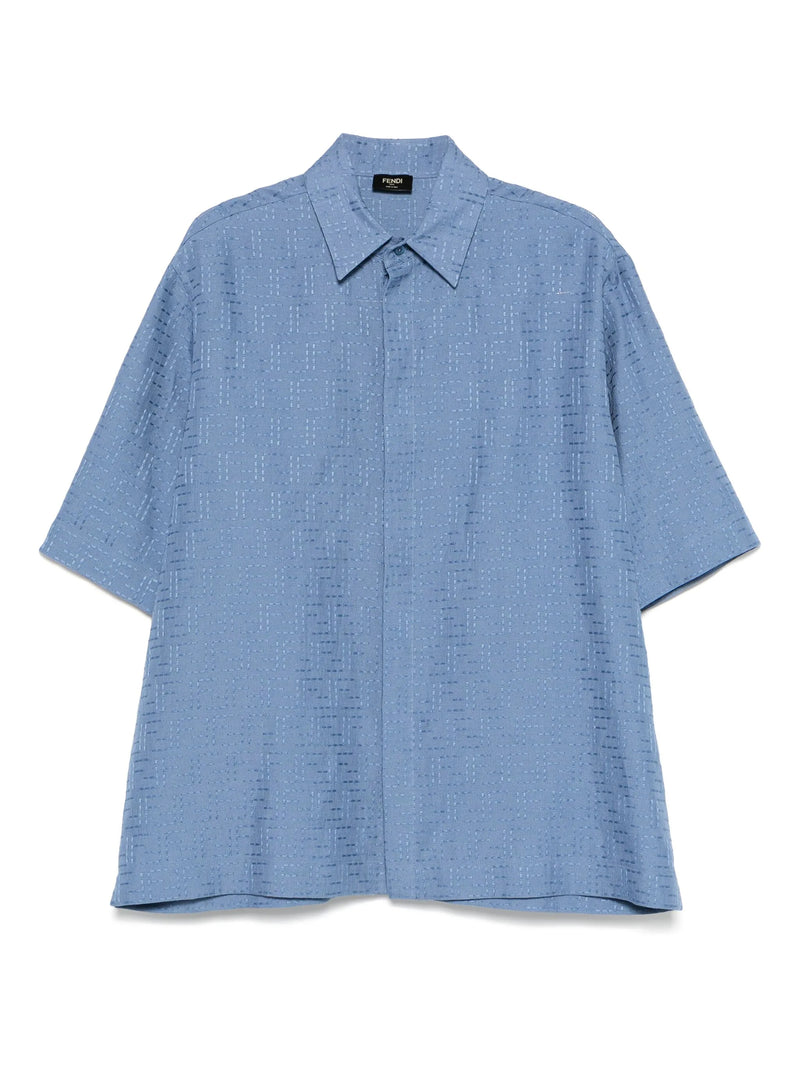 Fendi Textured-finish Shirt