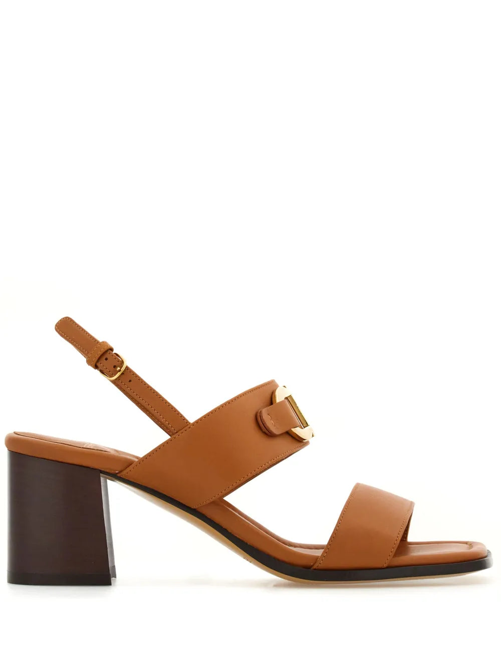 Ferragamo 55Mm Gancini-Buckle Leather Sandals