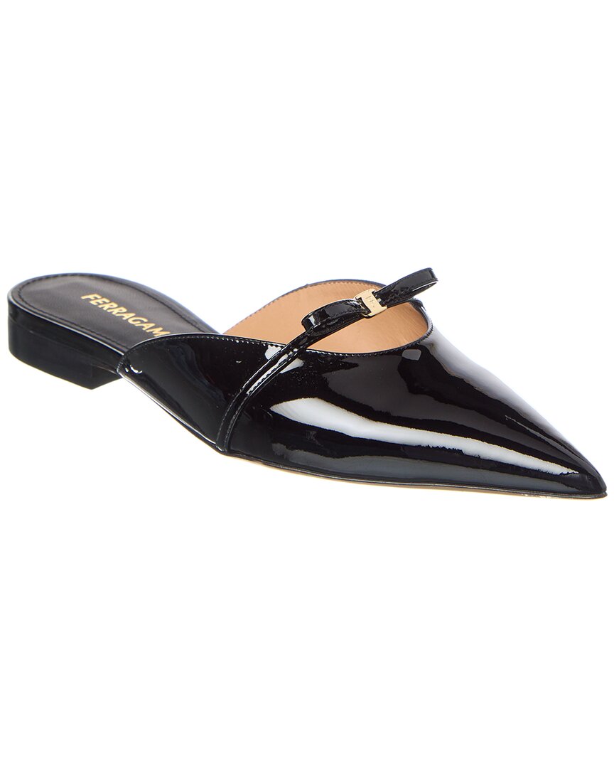 Ferragamo Bow Mini Leather Mule
