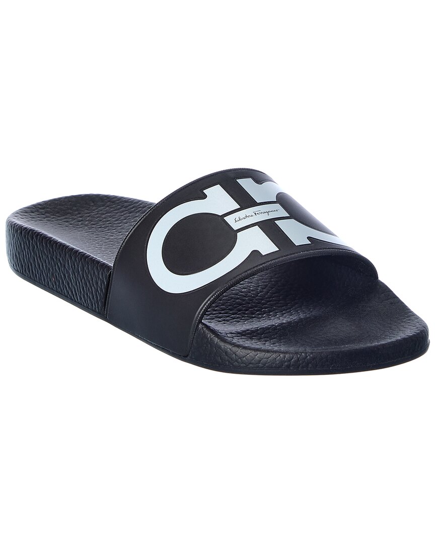 Ferragamo Gancini Rubber Slide