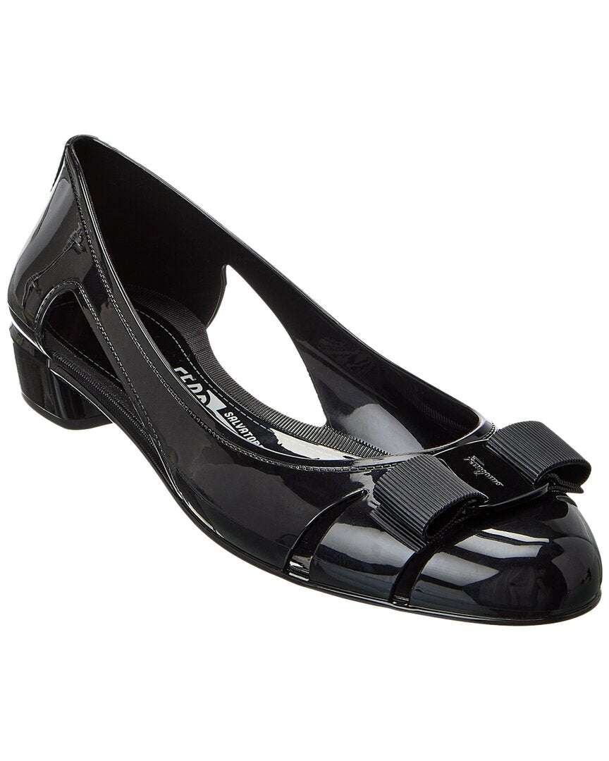 Ferragamo Vara Jelly Flat