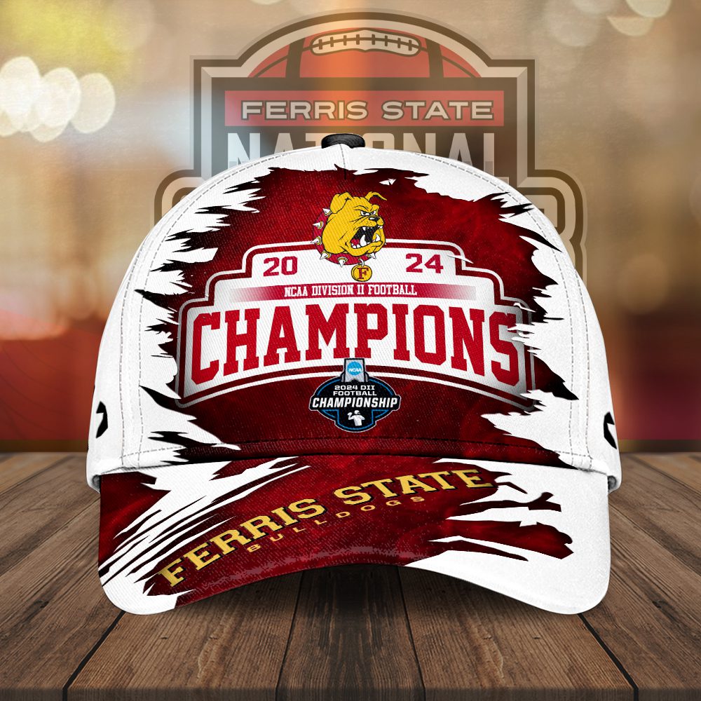 Ferris State Bulldogs Football Champions Classic Cap Cgn5007