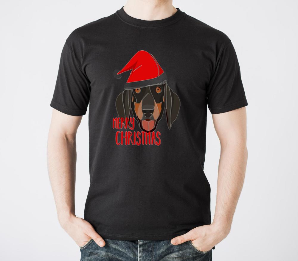 Festive Paws Dachshund Delight in a Winter Wonder - Unisex Standard T-Shirt