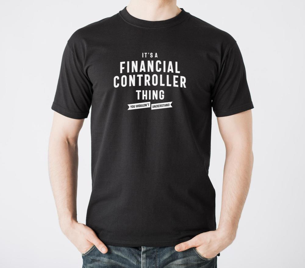 Financial Controller Job Title Birthday Worker - Unisex Standard T-Shirt