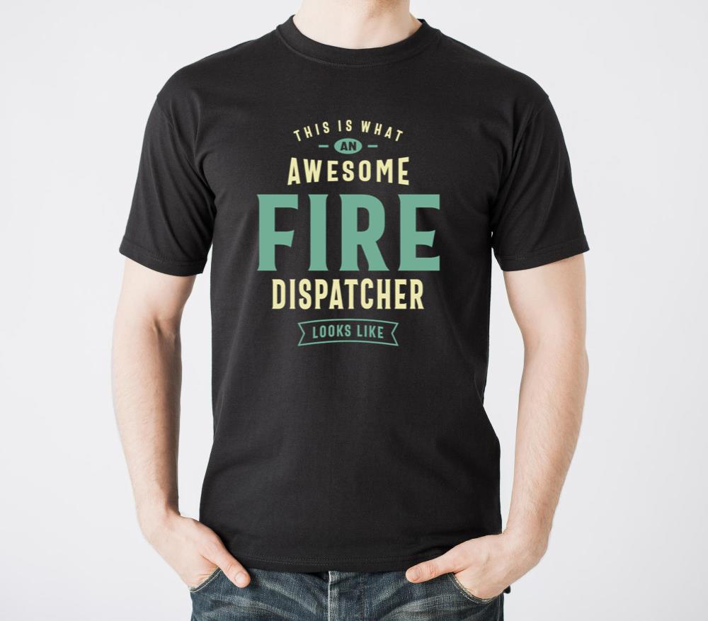 Fire Dispatcher Job Title Profession Birthday - Unisex Standard T-Shirt