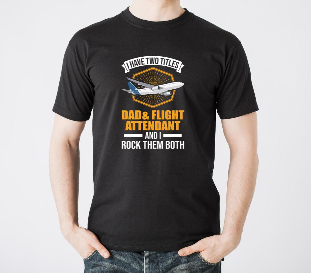 Flight Attendant Father Dad - Unisex Standard T-Shirt