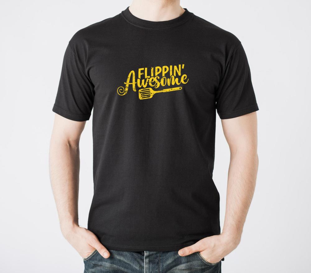 Flippin Awesome Chef Hobby Food Kitchen - Unisex Standard T-Shirt