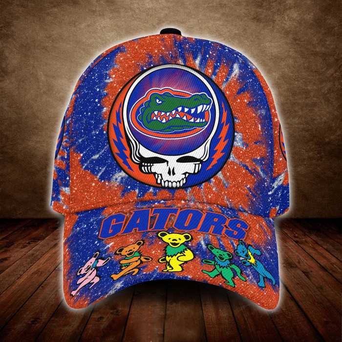 Florida Gators x Grateful Dead 3D Classic Baseball Cap CNI1067