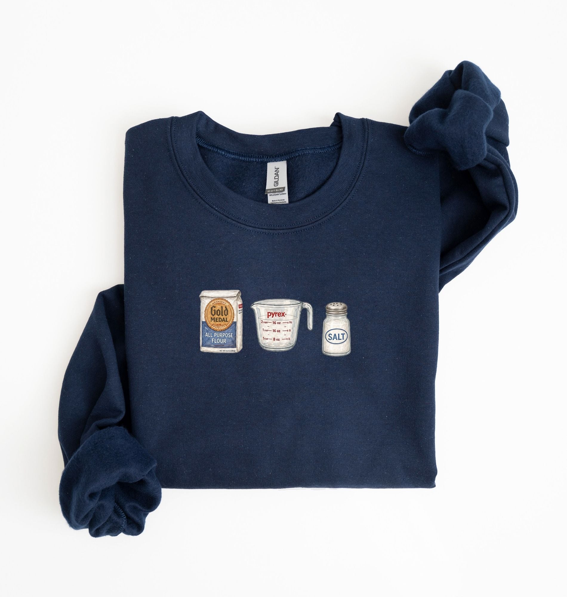 Flour Water Salt Sweatshirt | Bread Baker Gift 4