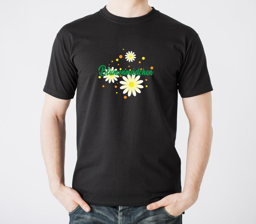 Flower Girl in Nature - Unisex Standard T-Shirt