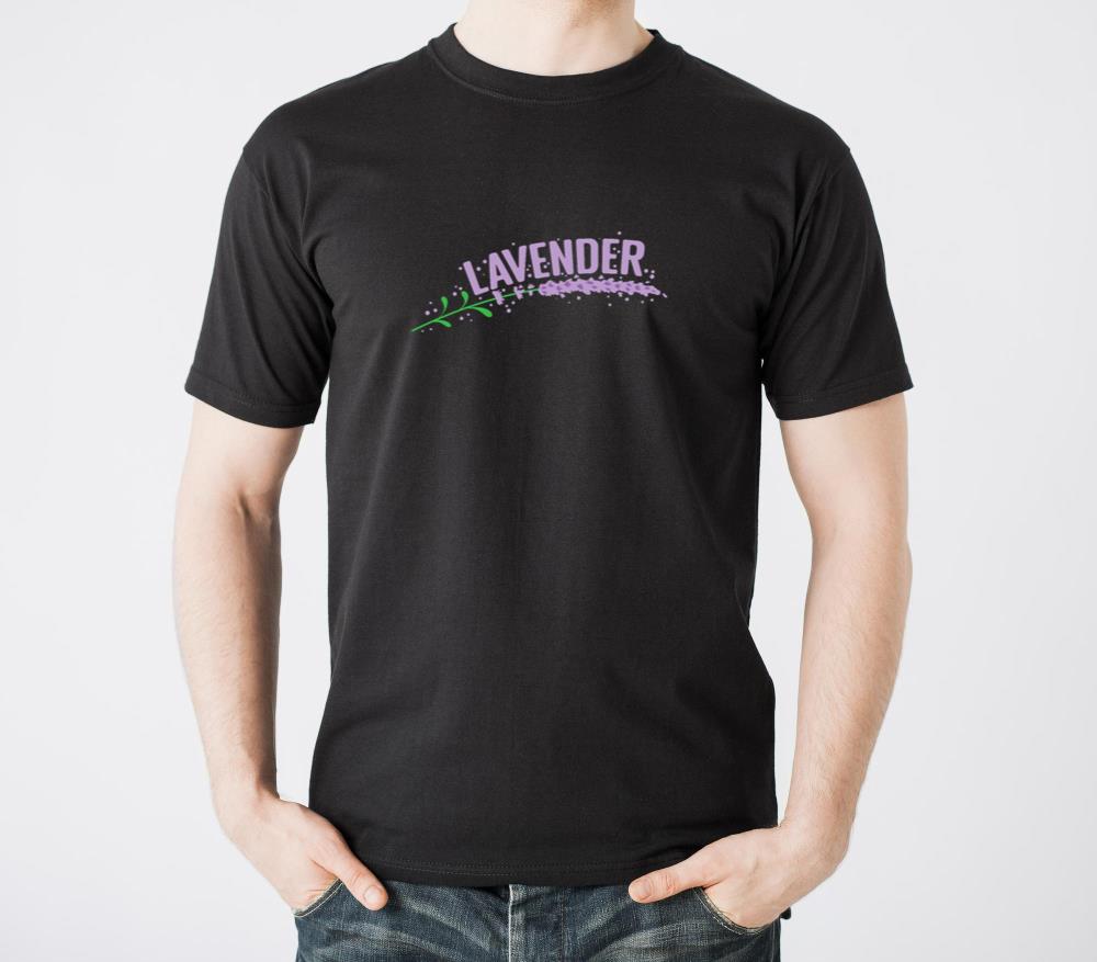 Flowering Lavender Plant Garden - Unisex Standard T-Shirt