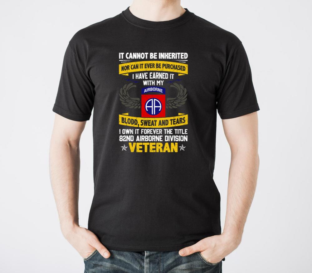 Forever The Title 82Nd Airborne Division Veteran - Unisex Standard T-Shirt