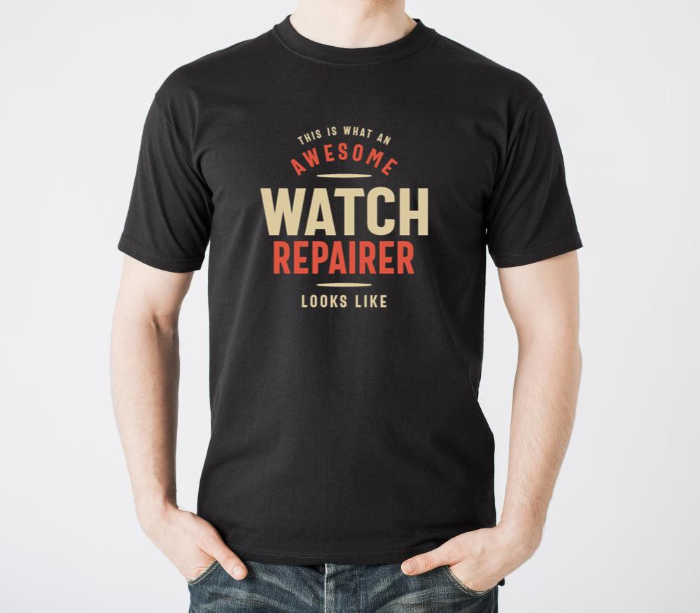 Funny Awesome Watch Repairer Job Occupation - Unisex Standard T-Shirt