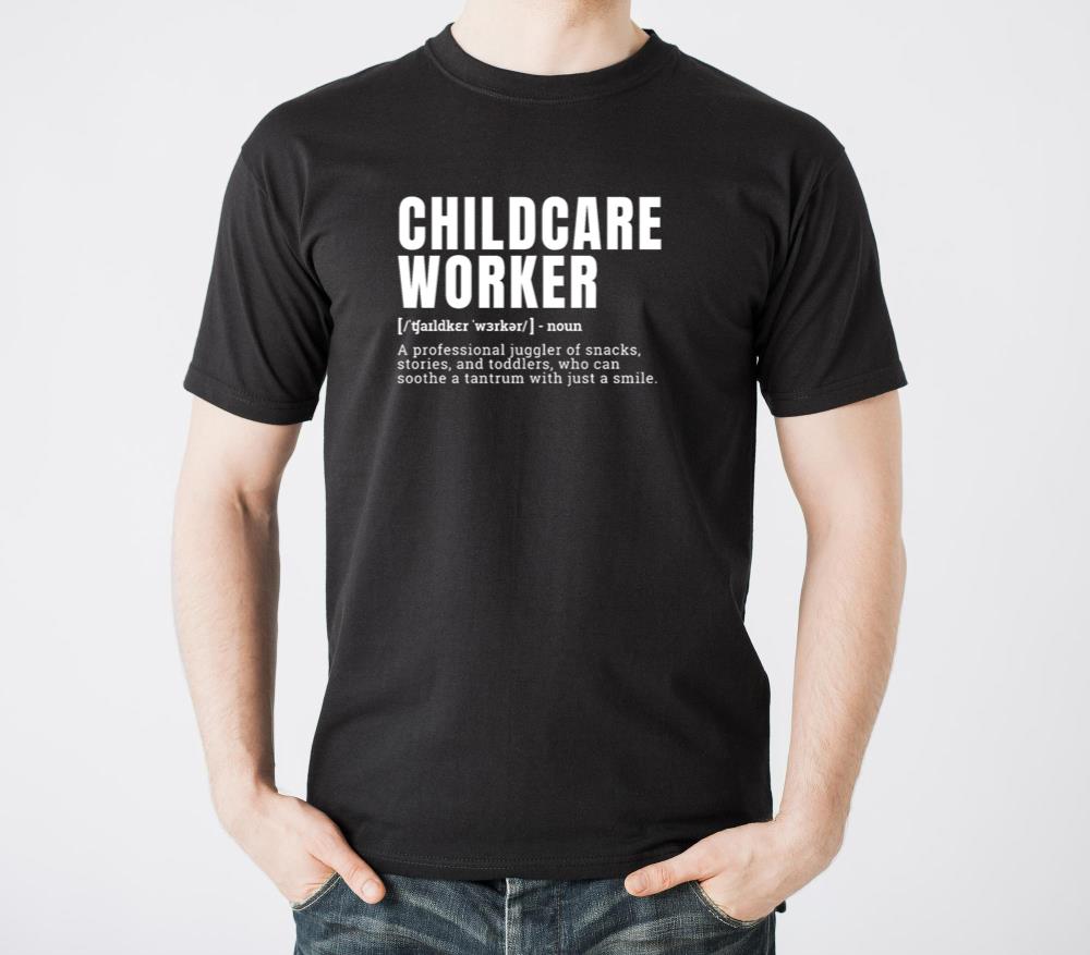 Funny Childcare Worker Definition Occupation - Unisex Standard T-Shirt