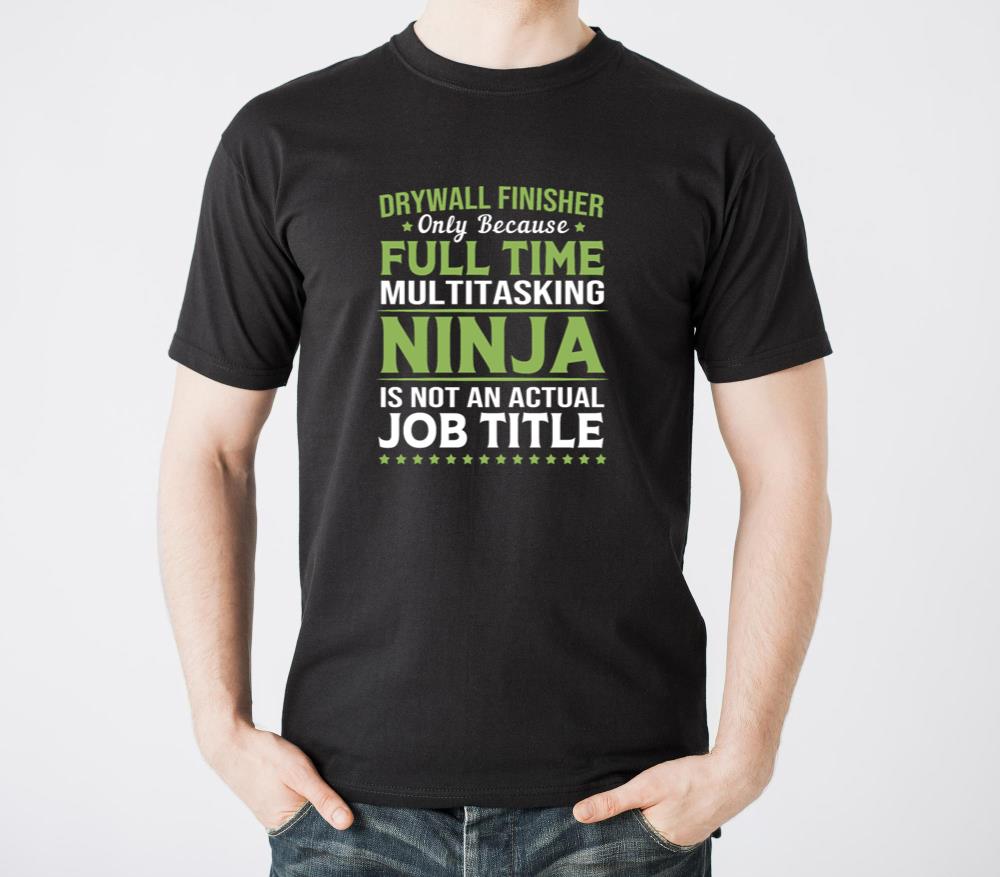 Funny Construction Job Title Drywall Finisher - Unisex Standard T-Shirt
