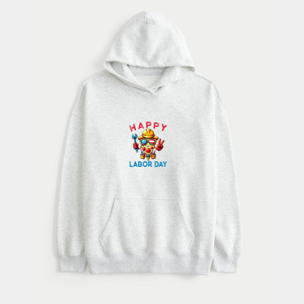 Funny Pizza Happy Labor Day For Workers Mens Womens Kids 2