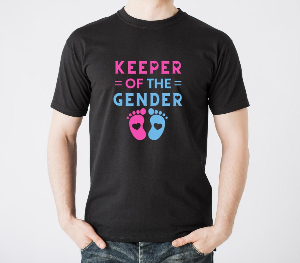 Gender Reveal Keeper of the Gender - Unisex Standard T-Shirt