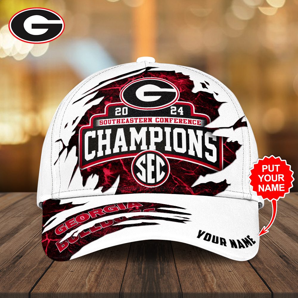 Georgia Bulldogs Football Classic Cap Ncaa Personalized Cgn5334