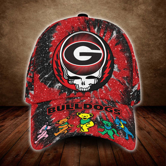 Georgia Bulldogs x Grateful Dead 3D Classic Baseball Cap CNI1338