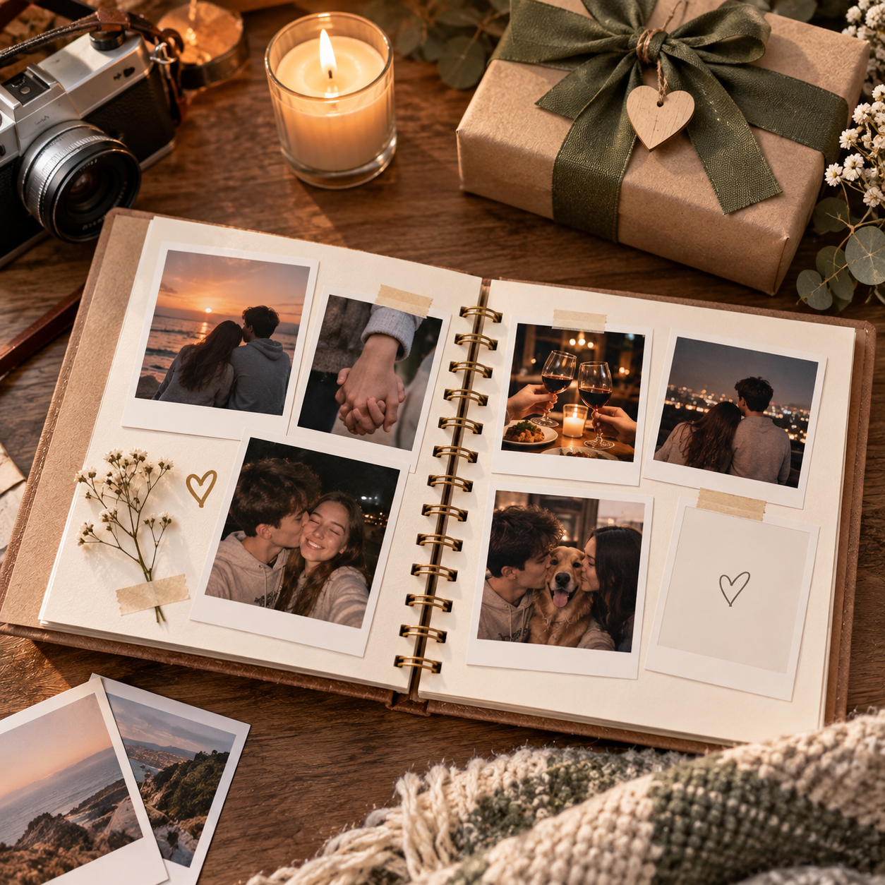 Custom Photo Album of Your First Month