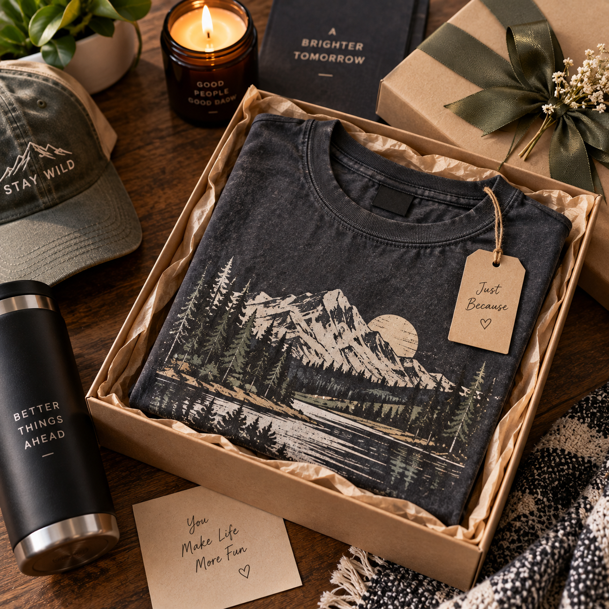 Gift for 1 month anniversary: Stylish Apparel for the T-Shirt Lover