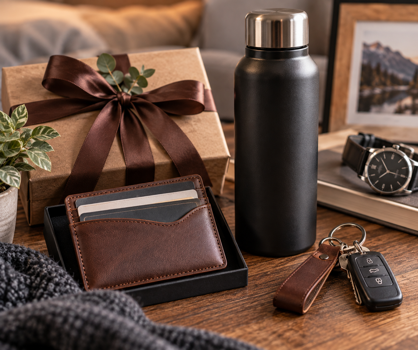 Gift for 1 month anniversary: Useful Everyday Accessory for Him