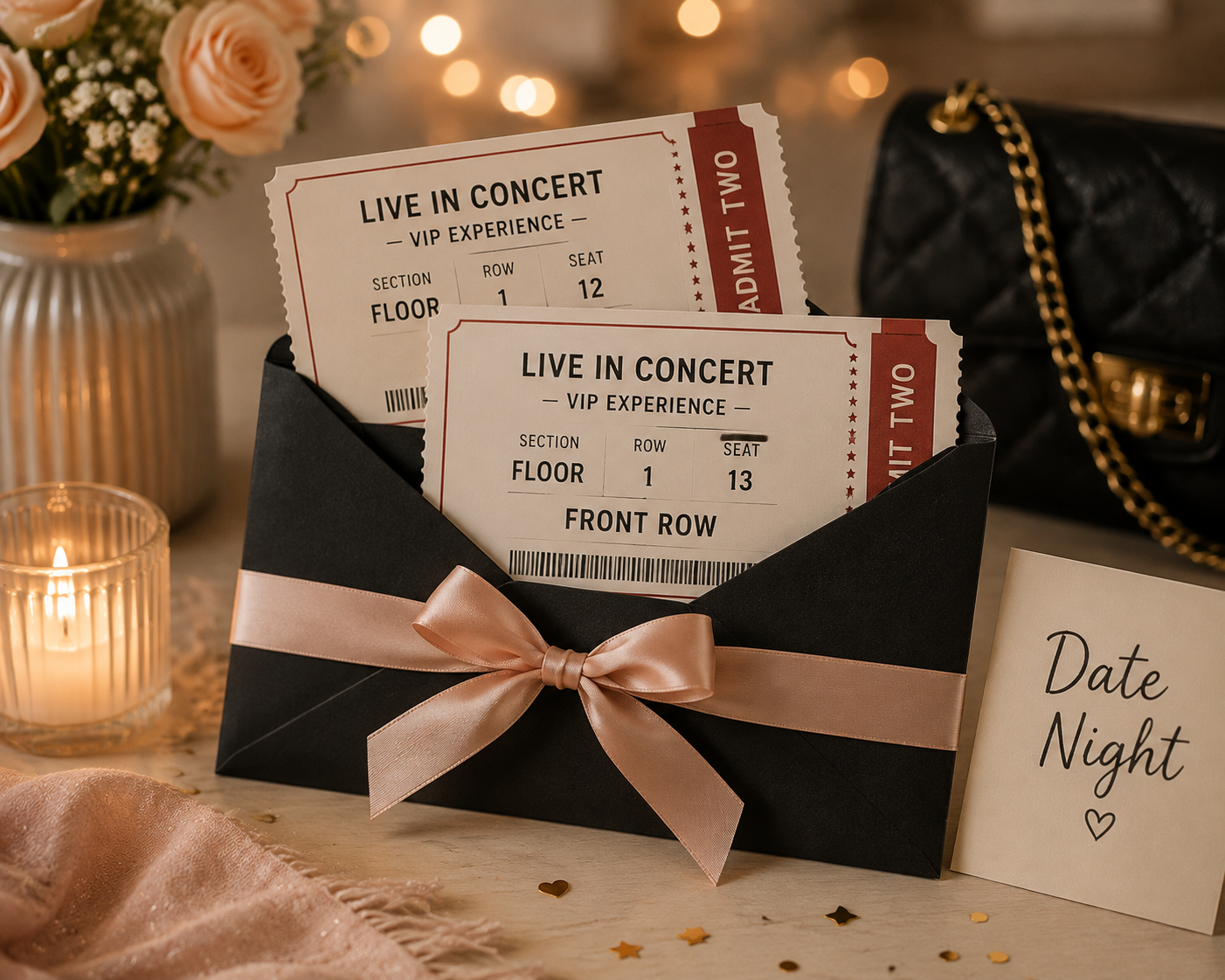 Front-Row Concert or Theater Tickets