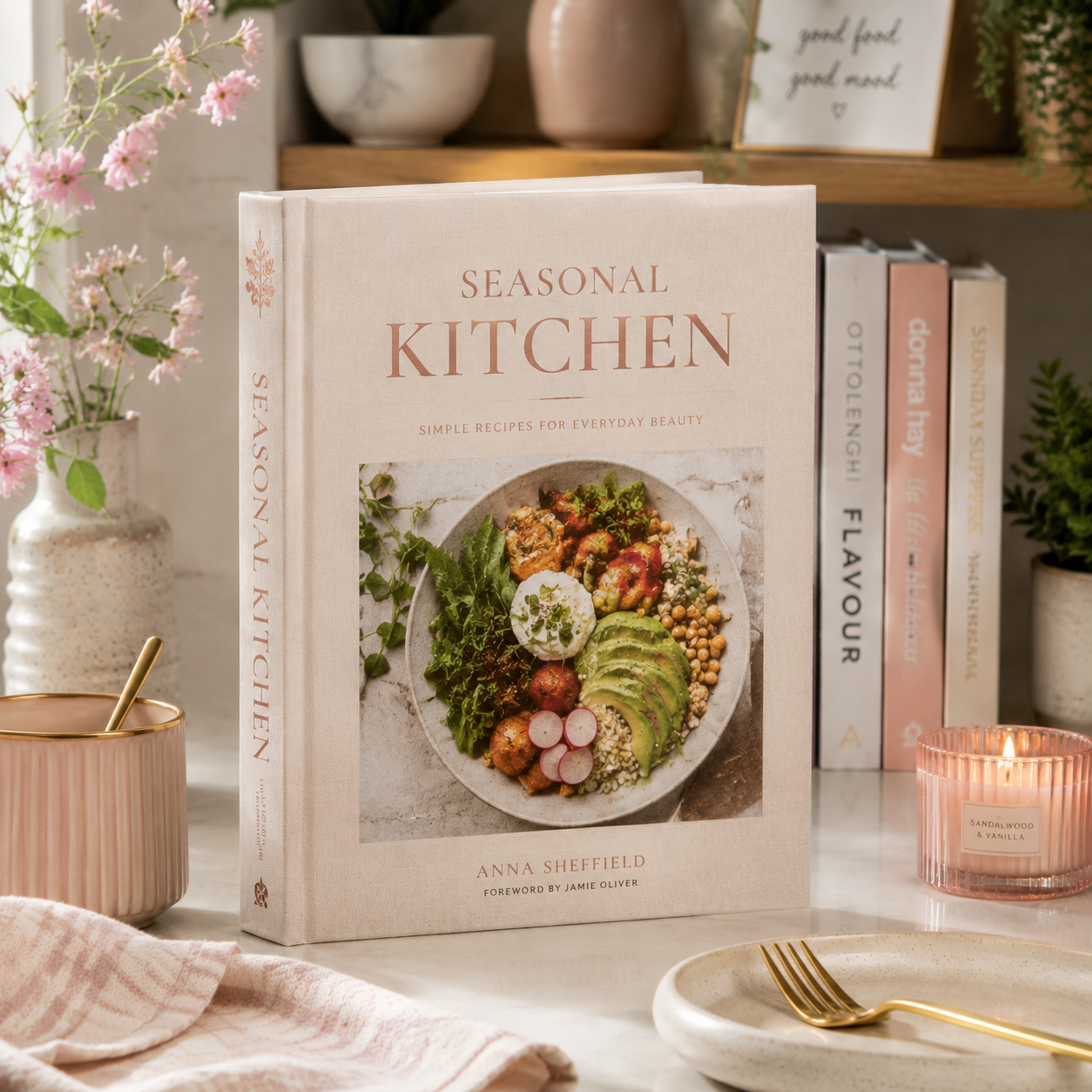 Aesthetic Hardcover Cookbook