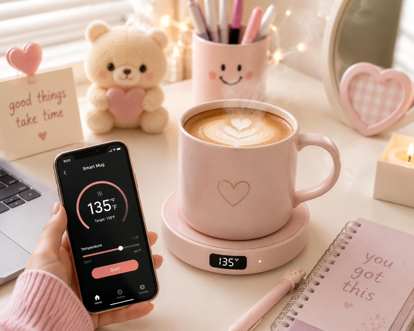 Smart Temperature-Control Mug