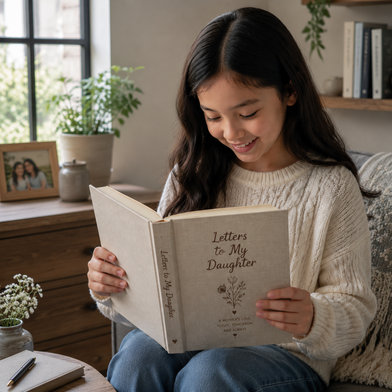 "Letters to My Daughter" Keepsake Book