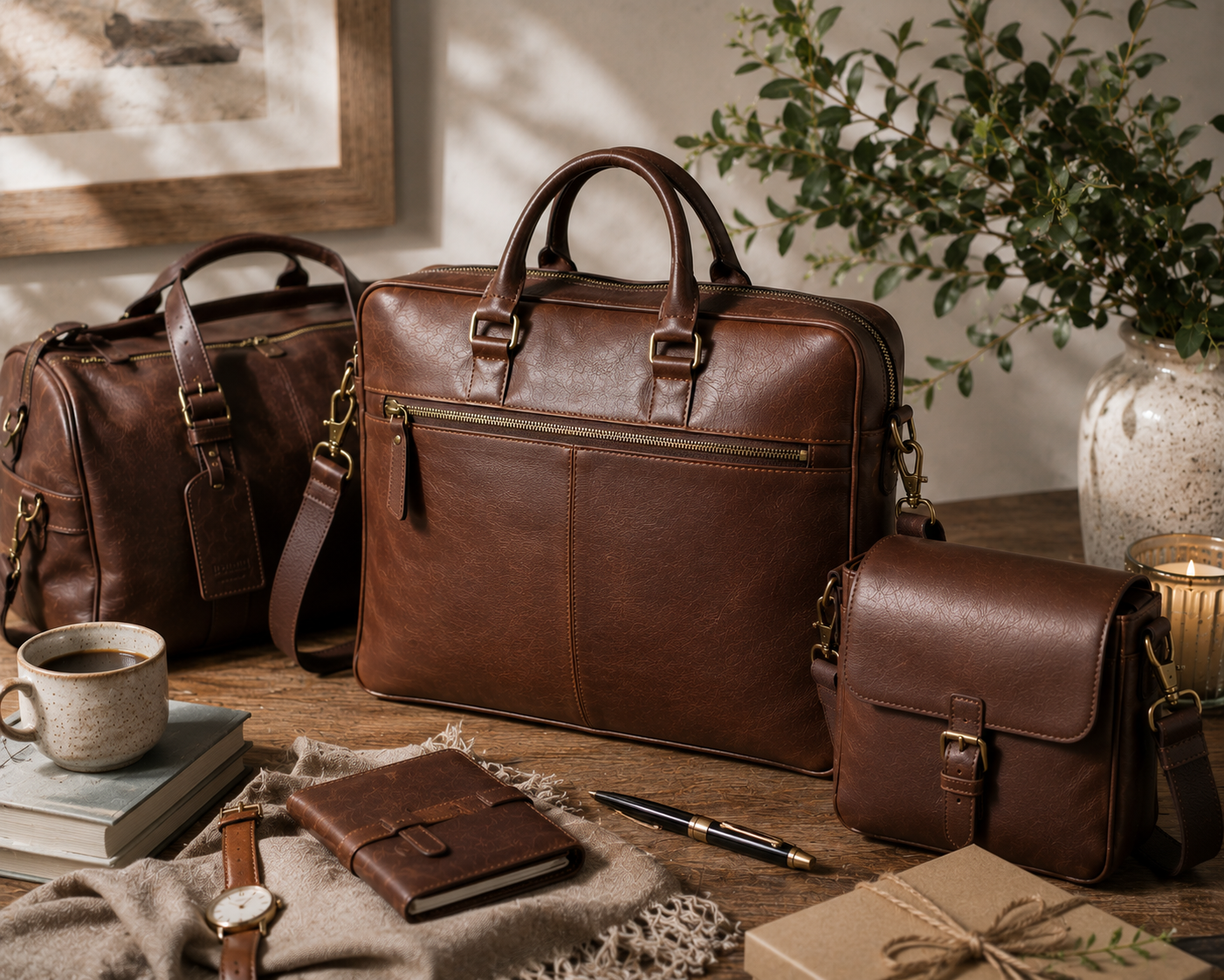 High-Quality Leather Bag or Briefcase