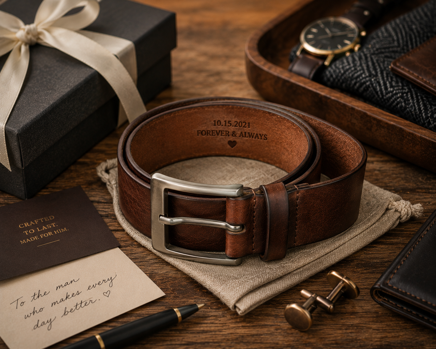 Premium Leather Belt