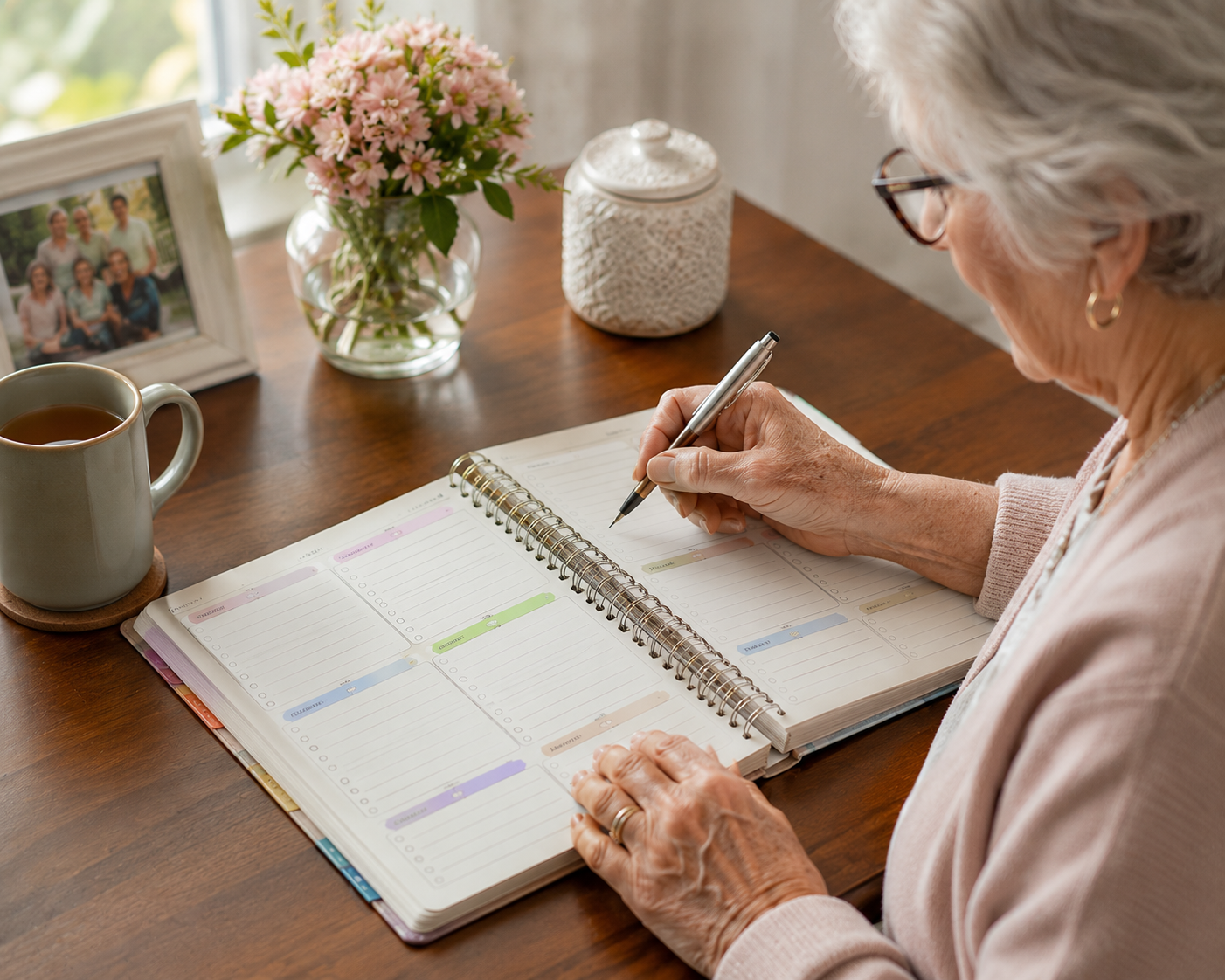 Senior-Friendly Daily Planners