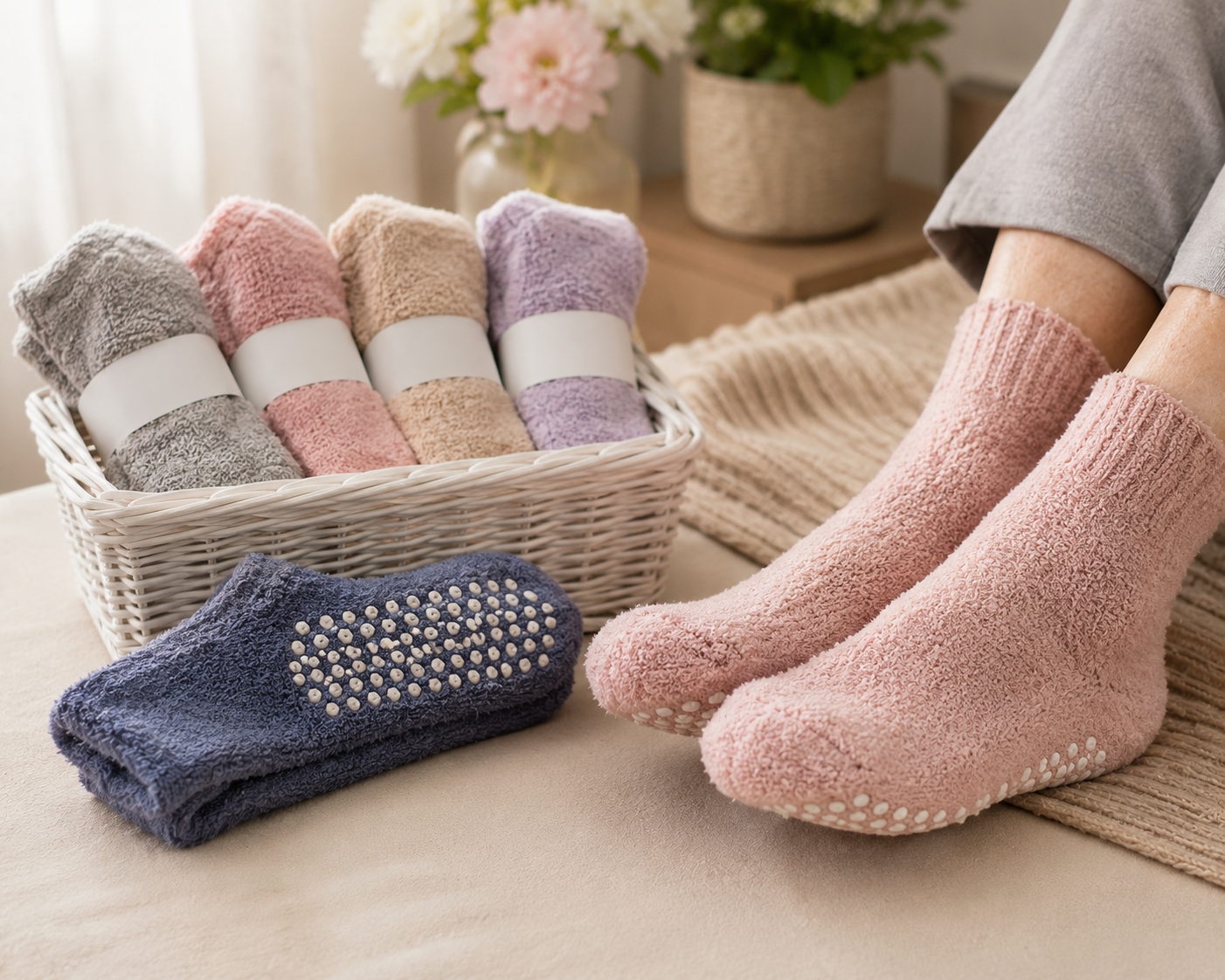 Non-Slip Gripper Socks