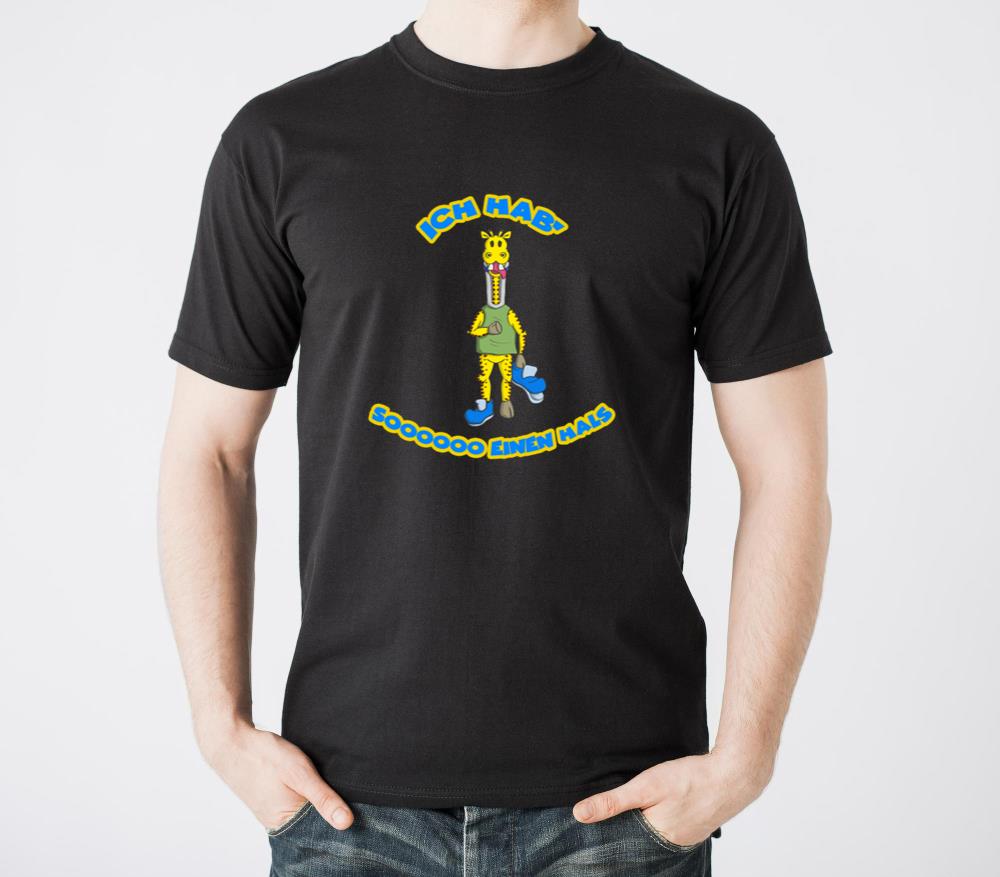 Giraffe with broken Neck - Unisex Standard T-Shirt