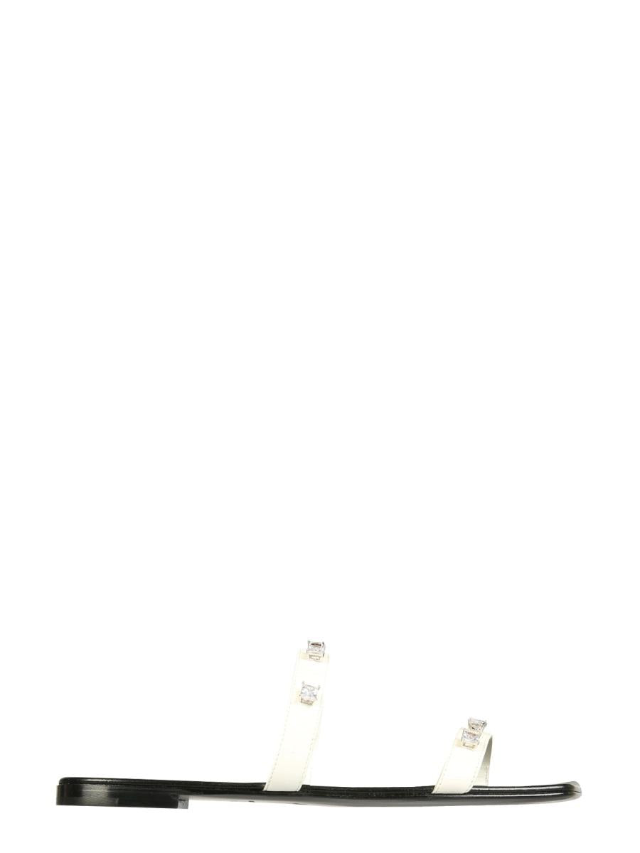 Giuseppe Zanotti Low Sandals With Stones