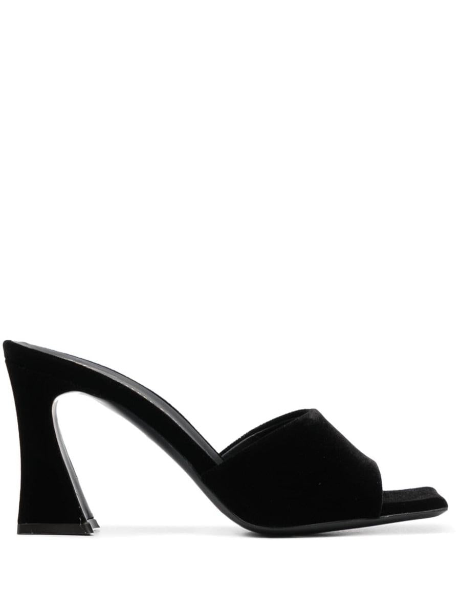 Giuseppe Zanotti Solhene Velvet Mules