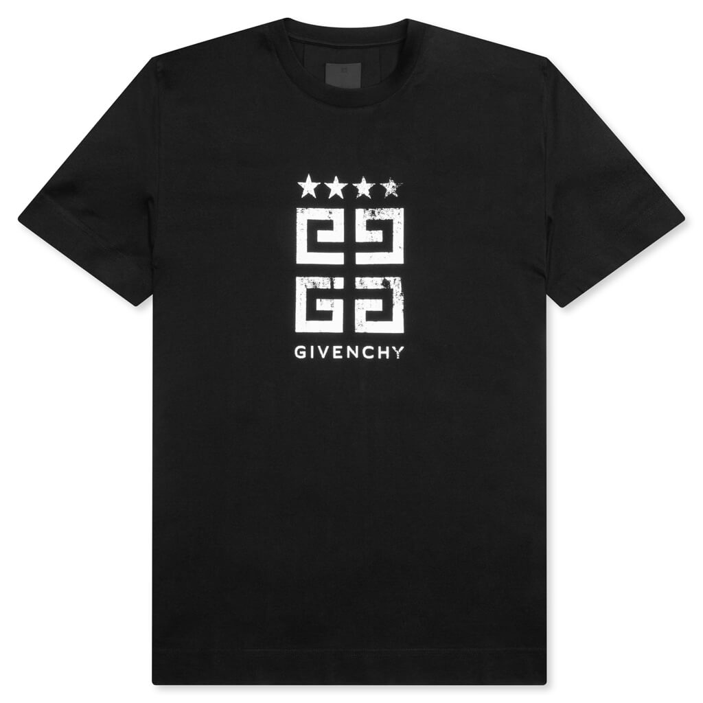 GIVENCHY 4G Stars T-Shirt - Black