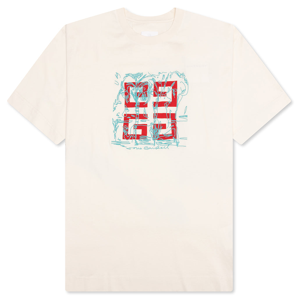 GIVENCHY 4G T-Shirt - Ivory