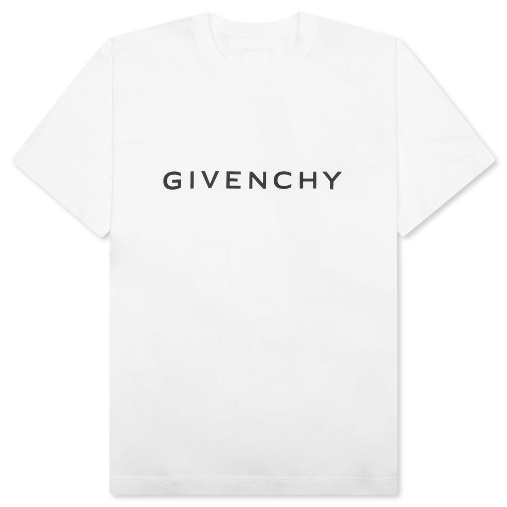 GIVENCHY Archetype Oversized Cotton T-Shirt - White
