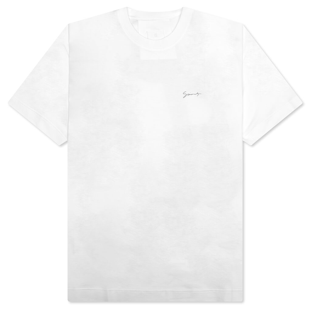 GIVENCHY Baroque Print S/S T-Shirt - White
