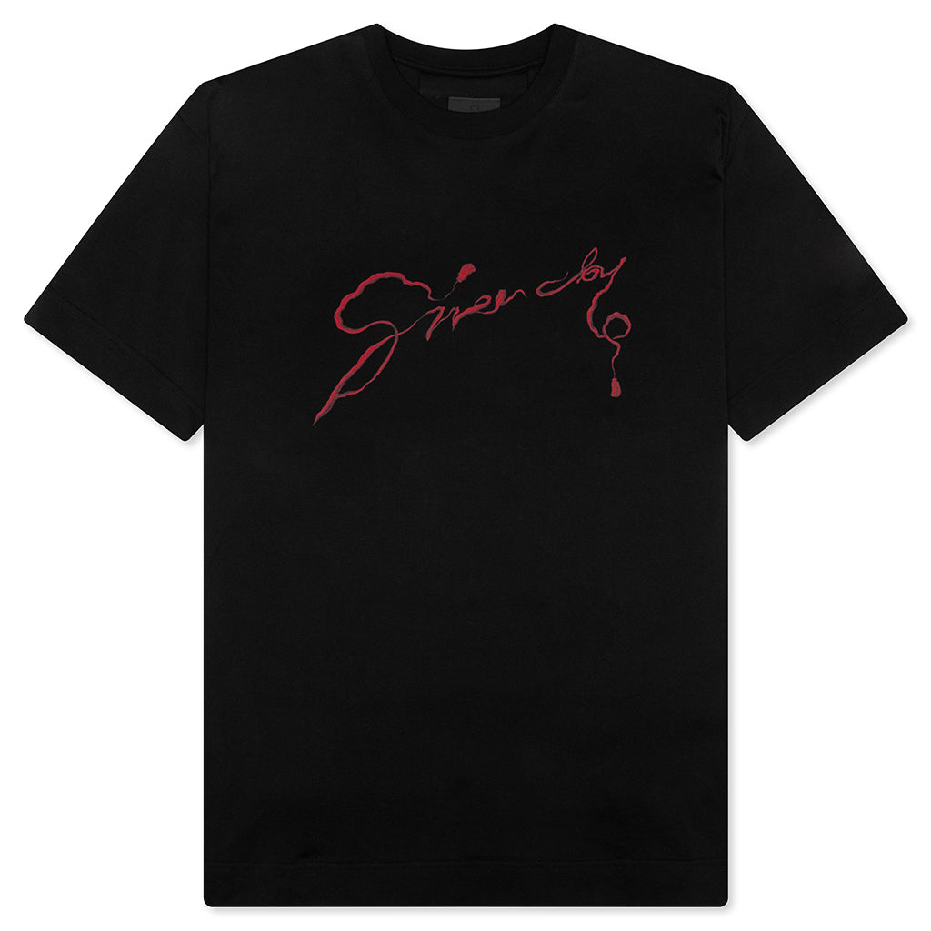GIVENCHY Chandelier and Snake Print T-Shirt - Black