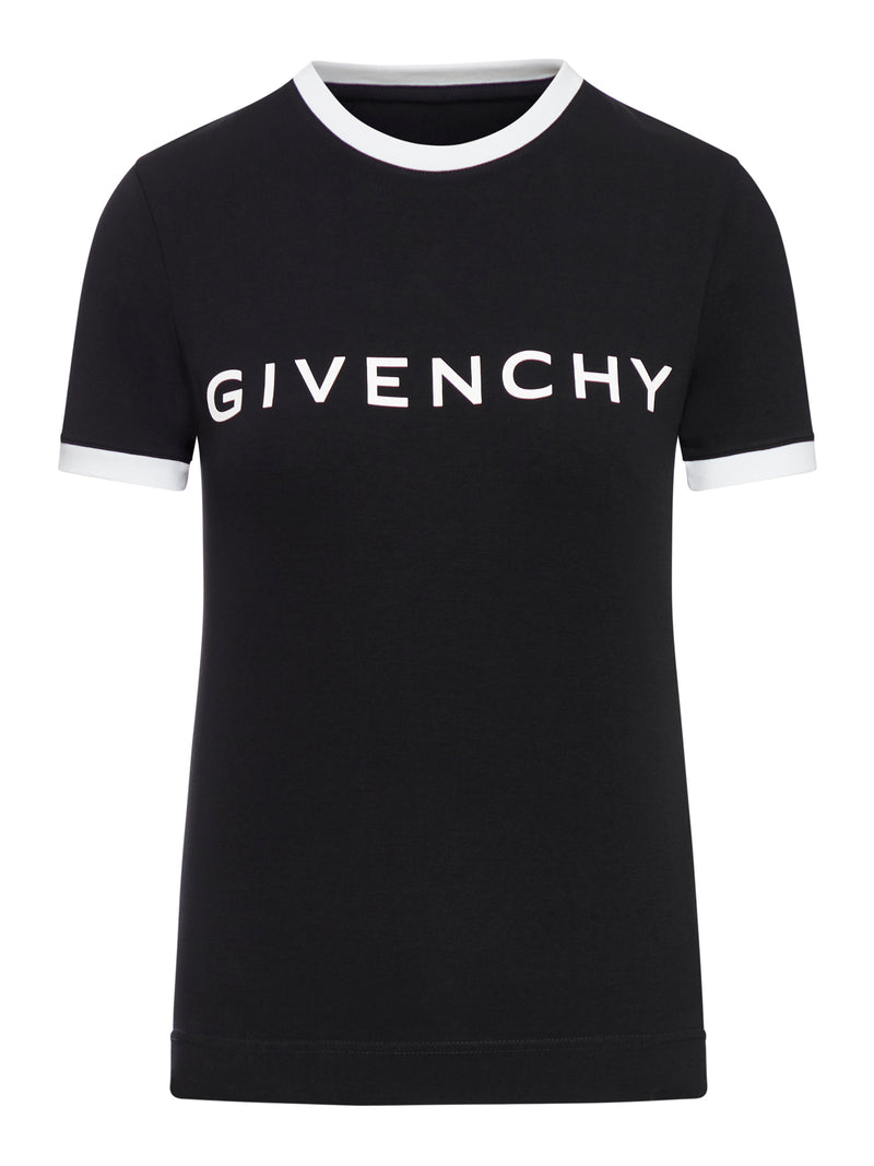 Givenchy GIVENCHY ARCHETYPE SLIM T-SHIRT IN COTTON