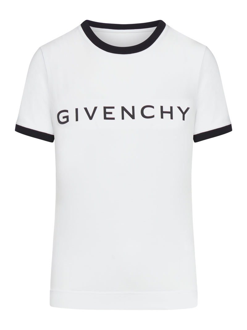 Givenchy GIVENCHY ARCHETYPE SLIM T-SHIRT IN COTTON