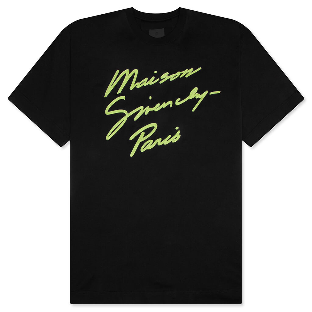 GIVENCHY Maison T-Shirt - Black/Green