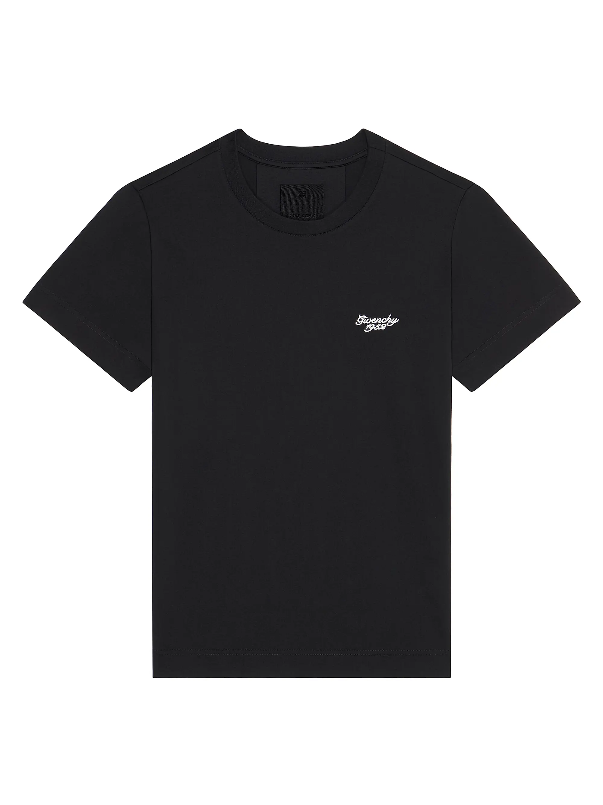 Givenchy Plage 1952 Slim Fit T-Shirt in Cotton Black