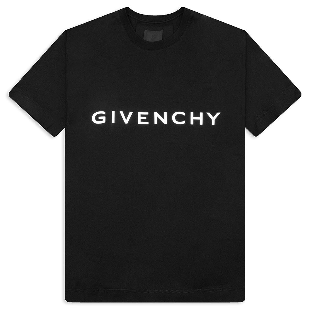 GIVENCHY Reflective Slim Fit T-Shirt - Black
